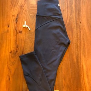 Dark to Medium blue Lululemon.